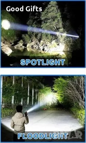 Супер мощен акумулаторен фенер COBA C78, снимка 4 - Други инструменти - 50205208