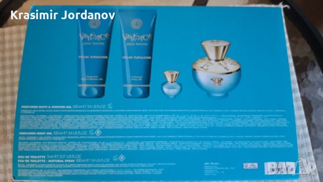 VERSACE DYLAN TURQUOISE , снимка 6 - Дамски парфюми - 36981487