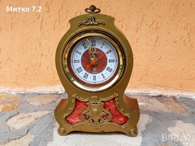 Настолен часовник янтар, снимка 2 - Други ценни предмети - 29471946