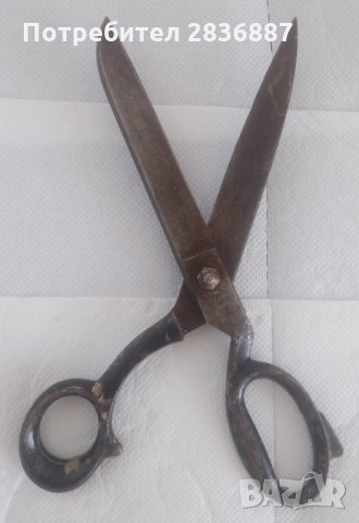 Стари шивашки ковани ножици Solingen, снимка 5 - Антикварни и старинни предмети - 35660770