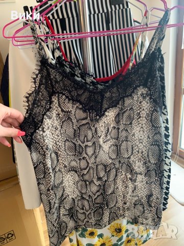 Дамски потник с дантела, снимка 2 - Потници - 39547058