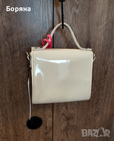 H&M нова с етикет лятна рокля-риза в цвят крем, снимка 15 - Рокли - 54079887