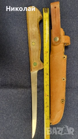 Стар скандинавски нож Швеция 19, снимка 2 - Антикварни и старинни предмети - 50540199