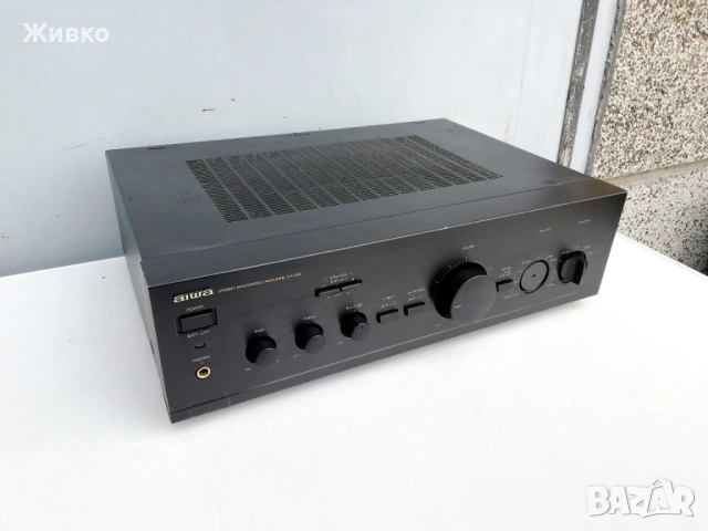 Усилвател AIWA, снимка 4 - Ресийвъри, усилватели, смесителни пултове - 54132862