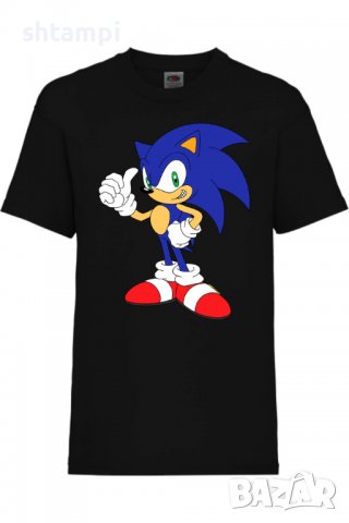 Детска тениска Sonic 005,Соник,Игра,Изненада,Подарък,Празник,Повод, снимка 10 - Детски тениски и потници - 37435298