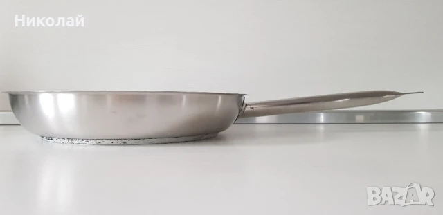 професионален стоманен тиган Stainbach, снимка 8 - Съдове за готвене - 51015262