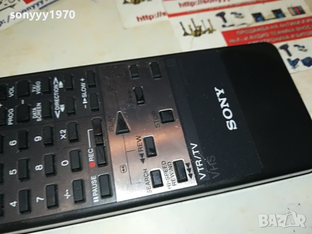 sony rmt-v109a vtr/tv VHS remote 2805231104, снимка 6 - Дистанционни - 40848001