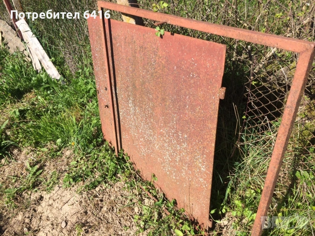 Метален капак за ВиК шахта 100/100, снимка 2 - Други - 54303603