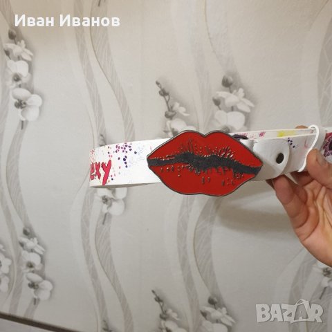 Desigual секси колан от естествена кожа , снимка 3 - Колани - 44281129