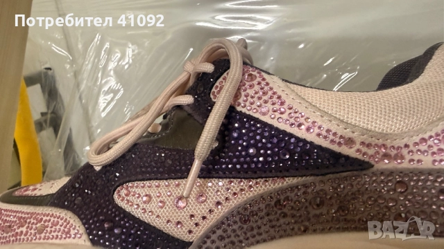 Обувки с камъни Stevе Madden 40номер, снимка 2 - Дамски ежедневни обувки - 52900590