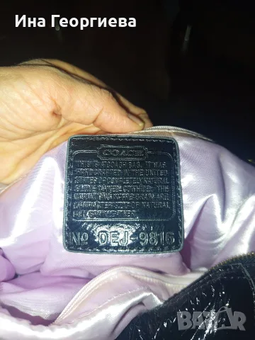 Чанта COACH, цветна, снимка 3 - Чанти - 56120995