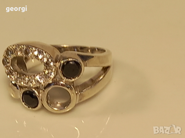 сребърен пръстен , снимка 9 - Пръстени - 44596061