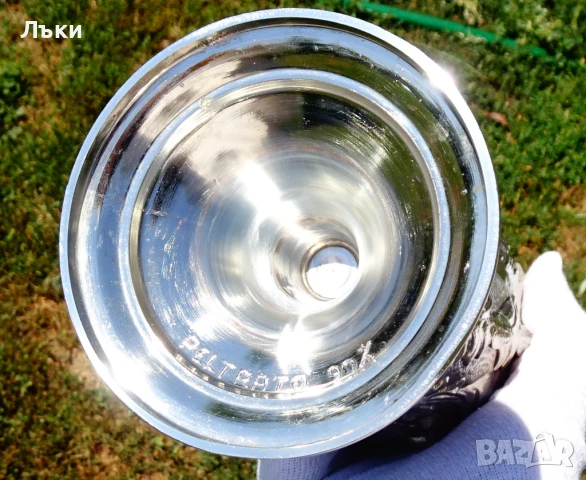 Бокал от калай,чаша за вино,глава на Овен,Ангели,барок., снимка 9 - Антикварни и старинни предмети - 51253524