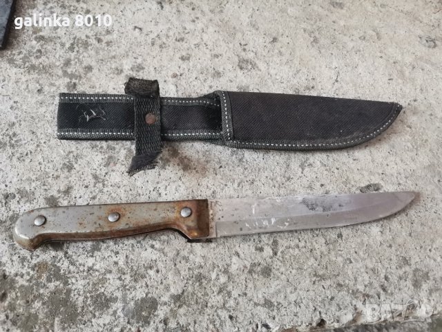 Стар нож, снимка 1 - Антикварни и старинни предмети - 42640451
