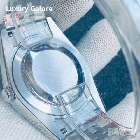 Мъжки часовник Rolex Oyster Perpetual Datejust Blue с автоматичен механизъм, снимка 8 - Мъжки - 37048296