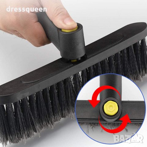 2833 Стъргалка за лед с четка с телескопична дръжка, снимка 2 - Аксесоари и консумативи - 30531411