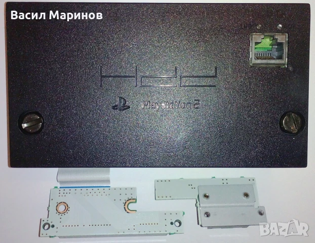 Продавам PlayStation 2 PS2 Network Adapter SCPH-10350 оригинален със SATA адаптер, снимка 2 - PlayStation конзоли - 44671510