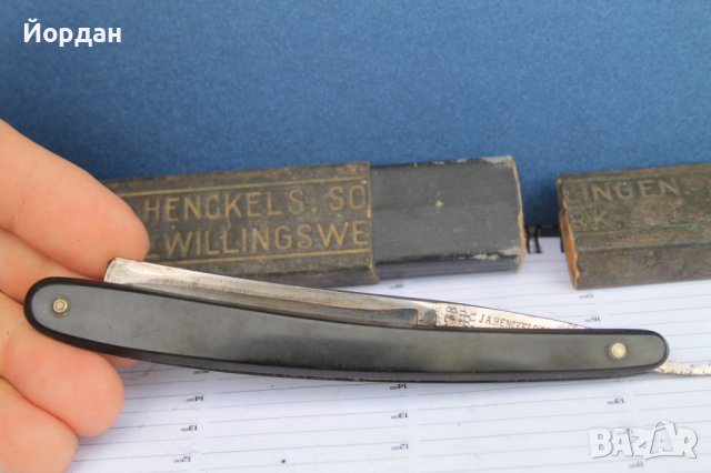Бръснач "Solingen", снимка 3 - Антикварни и старинни предмети - 40405054