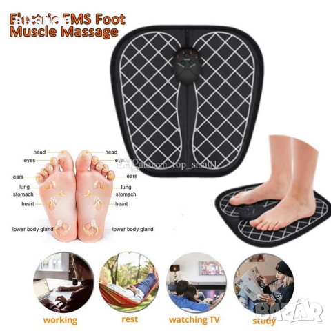 Електрическа USB масажна възглавница за крака, снимка 4 - Масажори - 31070048