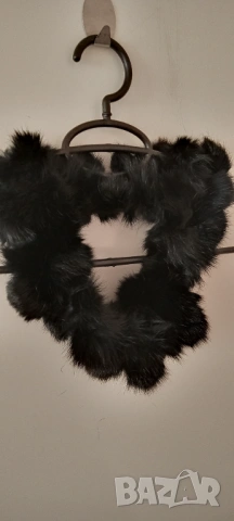 Кожен шал,яка, естествена кожа 