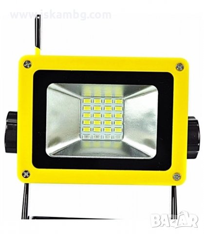 ПРЕНОСИМ АКУМУЛАТОРЕН LED ПРОЖЕКТОР 100W - код 204, снимка 5 - Прожектори - 33963170