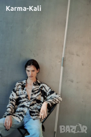 риза ZARA за дама XS-S , снимка 2 - Ризи - 54317507