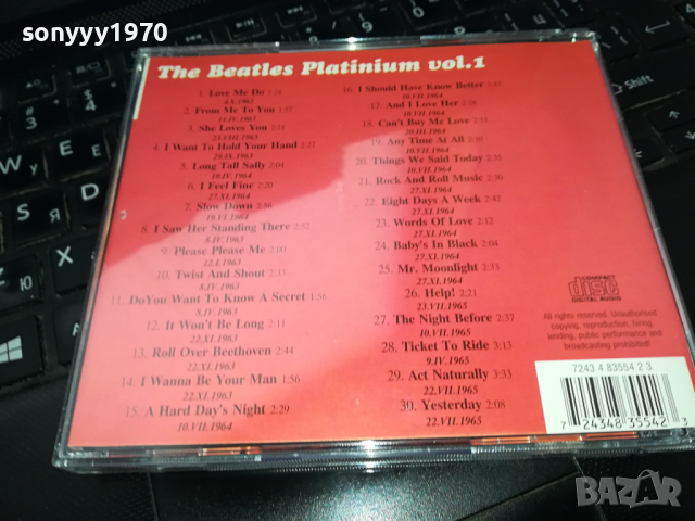 BEATLES VOL.1 CD 0203241635, снимка 6 - CD дискове - 44571767