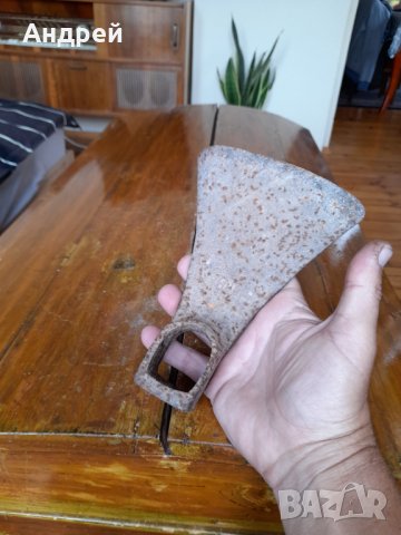 Старинна мотика,мотичка,прашулче #7, снимка 5 - Антикварни и старинни предмети - 37216931