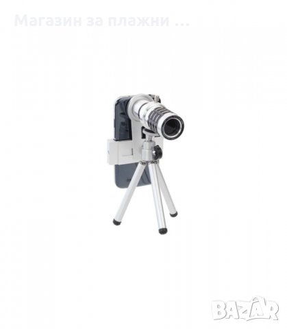 12X ZOOM ТЕЛЕСКОП, МОБИЛЕН ТЕЛЕОБЕКТИВ КОМПЛЕКТ СЪС СТАТИВ ЗА МОБИЛЕН ТЕЛЕФОН - код 1883, снимка 5 - Селфи стикове, аксесоари - 34240083