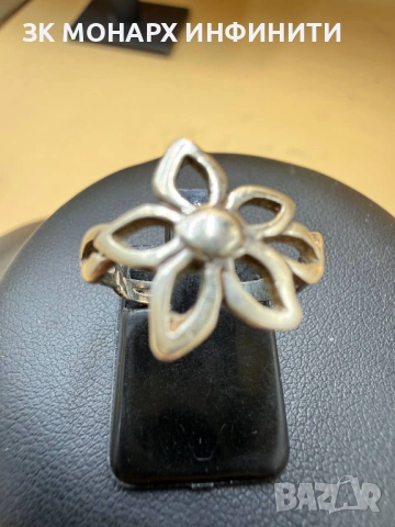 Сребърен пръстен /925/, снимка 4 - Пръстени - 54258536