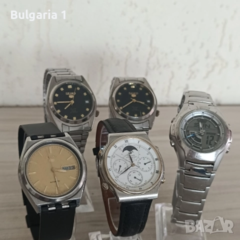 Японски ръчни часовници Seiko и Casio, снимка 4 - Мъжки - 50174574