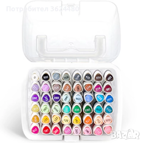 Комплект Маркери На Алкохолна Основа 4724, снимка 5 - Рисуване и оцветяване - 52553252