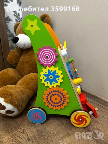 Дървена проходилка уокър , снимка 3 - Проходилки - 52181260