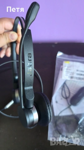 Слушалки Jabra BIZ 2300 QD Duo + кабел Jabra avaya, снимка 4 - Слушалки и портативни колонки - 31064414