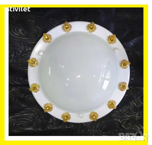 ПЛАФОН ЗЛАТНА КАПКА - НОВО- 3D ЕФЕКТ.