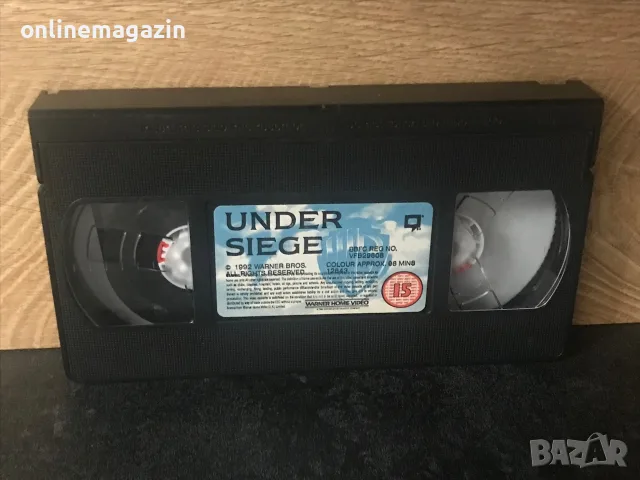 Видеокасета “ UNDER SIENGE - Под Обсада “ КАТО НОВА VHS, снимка 5 - Други жанрове - 55972111