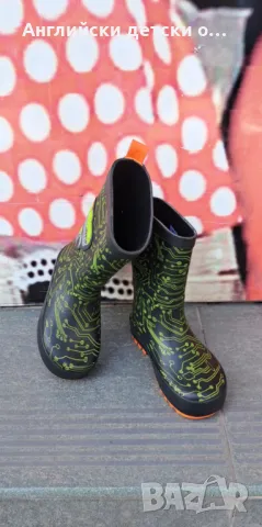 Английски детски гумени ботуши , снимка 2 - Детски боти и ботуши - 50142518