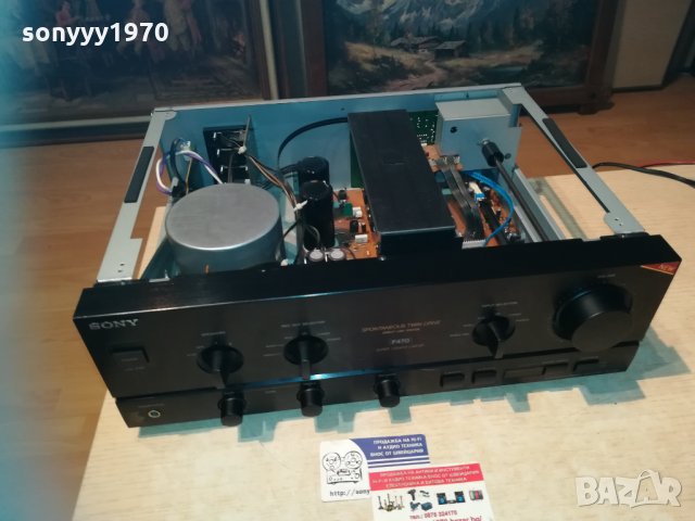 sony ta-f470 stereo ampli-внос germany 0811201206, снимка 3 - Ресийвъри, усилватели, смесителни пултове - 30713849