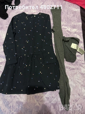 Рокли с чорапогащници за 5г., снимка 3 - Детски рокли и поли - 54306467