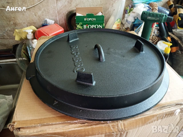 Чугунен гювеч, снимка 7 - Съдове за готвене - 50664191