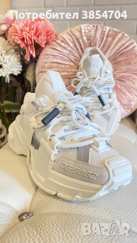 сникърси Долче и Габана 37*D&G Colour Block Lace-Up Sneakers