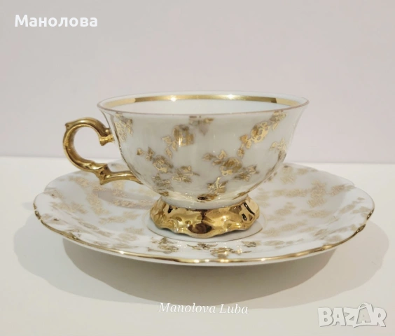 Порцеланов сервиз за двама Bareuther Bavaria., снимка 11 - Други ценни предмети - 53364599