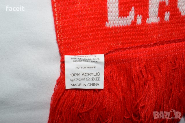 Liverpool - Official Membership - Страхотен  100% ориг. шал / Ливърпул, снимка 11 - Футбол - 31174271