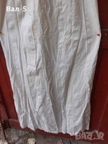 Автентична дълга риза с мъниста , пайети , дантела . Носия, снимка 11 - Антикварни и старинни предмети - 48087744