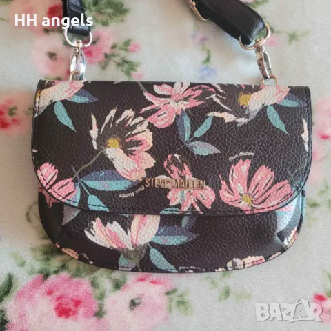 Steve Madden нова чанта с флорални мотиви, снимка 2 - Чанти - 49418262