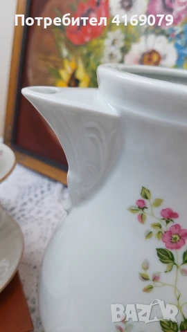 Кана и четири чаши за кафе, снимка 5 - Чаши - 50945314