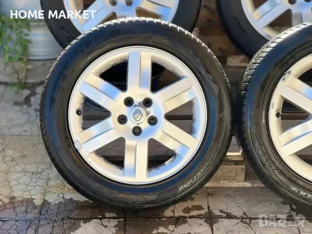 5х108 17 Оригинални Джанти Renault Talisman Megane Scenic ET 50 J 7 Централен отвор 60.1 Подарък гум, снимка 5 - Гуми и джанти - 52511187