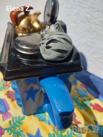 Колекционерски винтидж чайник The Aga на Swineside, Великобритания, снимка 4 - Колекции - 52344759