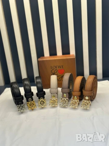 колани от естествена кожа в кутия loewe , снимка 8 - Колани - 50572546