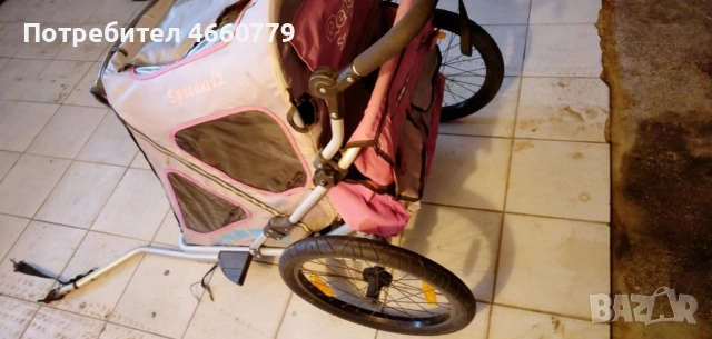 количка ремарке за колело 